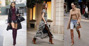 Looks con botas largas para triunfar esta temporada