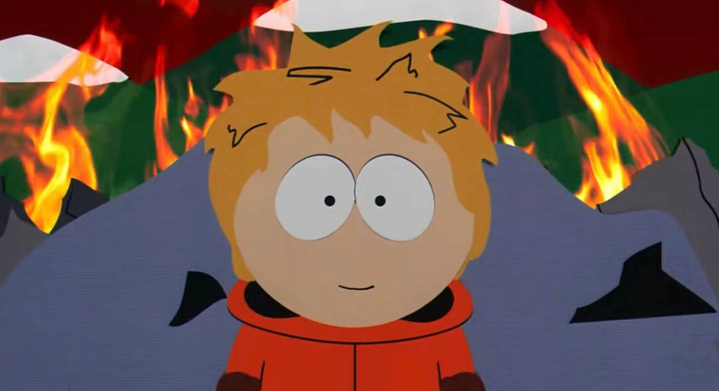 La última vez que los fanáticos vieron debajo de la icónica sudadera con capucha fue en 2012 durante la temporada 16 de South Park. | Foto: Central Comedia