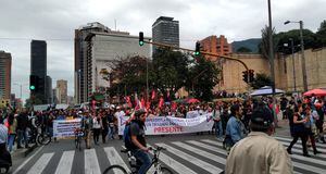 ¡Atención! cerradas varias estaciones de TransMilenio por manifestaciones