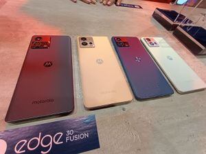 Un evento majestuoso para presentar tres celulares imponentes: Motorola dio a conocer a los nuevos integrantes de la familia Edge
