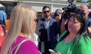 Visita de la gobernadora Wanda Vázquez a Vieques enfrenta protestas