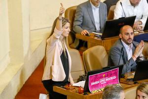 Marcela Sabat se transforma en el primer caso de coronavirus en la Cámara de Diputados