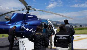 Fiscalía realizó sobrevuelo en Quito dentro del caso de Juliana Campoverde