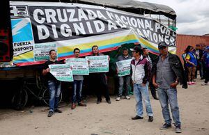 Este lunes inicia paro indefinido de transportadores en Colombia