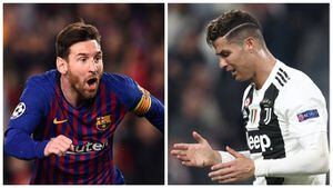 Messi reacciona ante la sorpresiva eliminación de Cristiano y la Juventus
