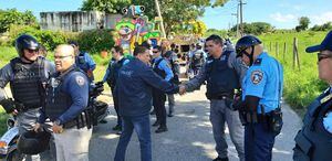 Henry Escalera visita el municipio de Hatillo tras balacera durante Festival de Máscaras