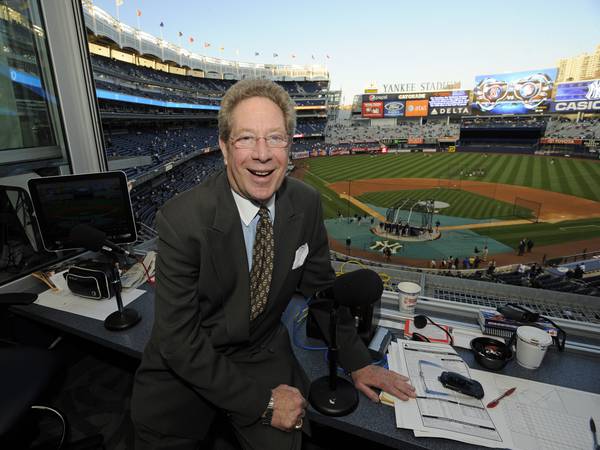 John Sterling, voz de los Yankees en radio, se retira a los 85 años