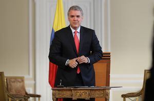 Duque valora mensaje del papa sobre ayuda de Colombia a migrantes venezolanos