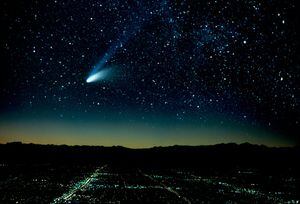 Comet Hale-Bopp and the mass suicide of the Heaven's Gate sect: they thought an alien ship was coming for them