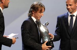 Luka Modric quita del trono a Cristiano Ronaldo como el mejor jugador de Europa