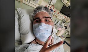 Prichard Colón es sometido a operación por complicaciones con tubo que lo alimenta