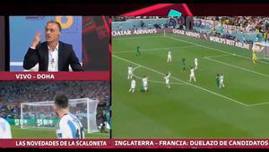 Polémico periodista argentino se acuerda de la Roja en pleno Mundial: “Nuestros rivales: Inglaterra uno, Chile dos”