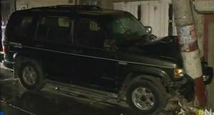 Choque vehicular generó incendio que consumió un apartamento en Bogotá