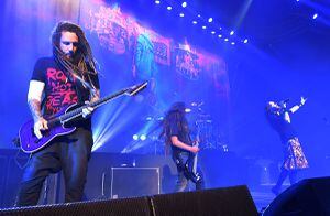 Korn y Tye Trujillo saturaron de rock el Caupolicán