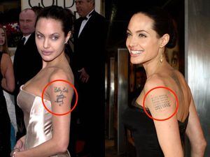 Mira lo que hicieron estas 7 celebridades con sus tatuajes tras separarse de sus ex