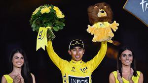 Egan Bernal el humilde: así respondió el campeón del Tour de Francia en su homenaje