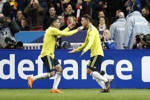 ¡Batacazo! Colombia lo dio vuelta y derrotó a Francia en amistoso