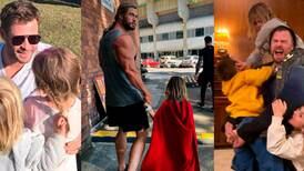 Vestidos de Thor: mellizos de Chris Hemsworth demuestran que son sus mayores fans