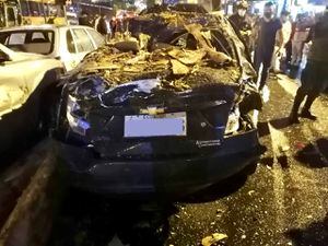 10 vehículos afectados en accidente de tránsito en Guajaló