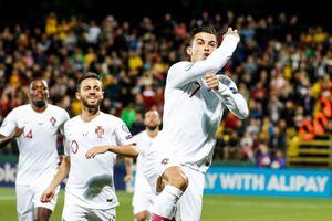 Cristiano Ronaldo metió un póker y comandó la goleada de Portugal en las clasificatorias de la Euro 2020