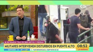 Julio César Rodríguez y su reflexión por las protestas en Puente Alto: "Hay mucho abandono en algunos sectores del país, mucha frustración"