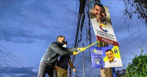 Nuevo alcalde de Aguada retira propaganda política