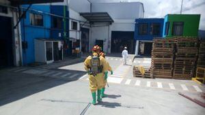 Cuatro afectados por químicos derramado en el norte de Quito