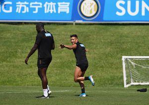 Lukaku apuesta sus fichas por Alexis en el Inter: "Venir acá fue lo correcto, hay un muy buen ambiente"