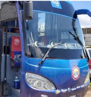 Ya se conocen los daños del autobus de Xelajú y el costo de reparación