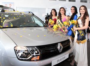 Candidatas a Miss Ecuador 2019 conocieron el Renault Duster