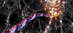 Astrónomos mapean la rotación de galaxias más grande del universo: se extiende cientos de millones de años luz