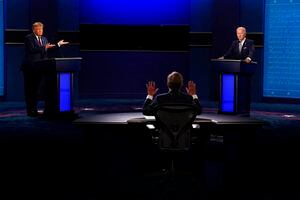 Se dieron con todo: Biden le dice "payaso" a Trump en debate presidencial