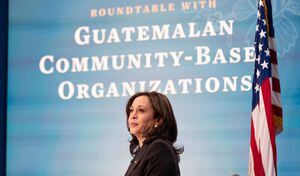 VIDEO. Kamala Harris se reúne virtualmente con líderes comunitarios de Guatemala