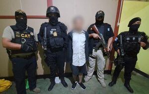 PNC captura a pandillero salvadoreño en Chimaltenango