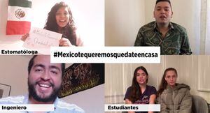 Mexicanos en el extranjero lanzan campaña #Mexicotequeremosquedateencasa