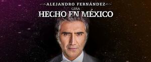 Alejandro Fernández llega a Bogotá para presentar su 'Hecho en México'