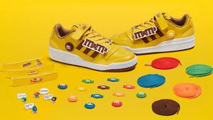 Adidas y M&M le ponen dulzura a tus pies con estas Forum Low 84