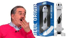 Blue Origin: la réplica oficial del cohete de Jeff Bezos parece otra cosa