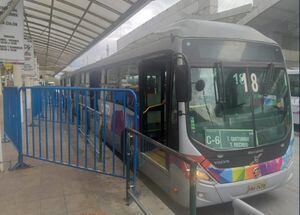 Estado de las rutas de buses en Quito, este 10 de octubre