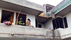 Explosión por acumulación de GLP en Tumbaco dejó una persona herida
