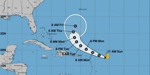 Pronostican lluvias en Puerto Rico por la tormenta Peter