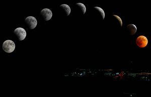 Cómo y dónde se verá el eclipse total de Luna y la superluna de sangre del 20 de enero