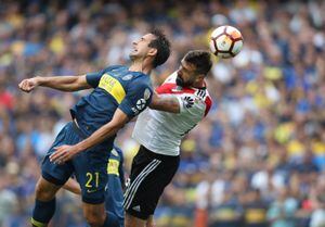 Boca Juniors vs River Plate empatan 2-2 en el partido de ida por la final de la Copa Libertadores