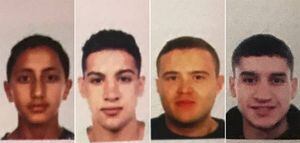 Cacería humana en Barcelona: estos son los cuatro fugitivos que busca la policía por los atentados terroristas