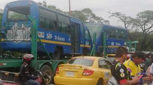 ¿Qué hacen buses viejos del Sitp en Cúcuta?