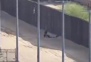 VIDEO. Adolescentes sufren serias heridas al caer de muro fronterizo en Arizona