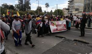 Eva Brigitte Gualotuña: Niña extraviada tras manifestaciones de grupos indígenas en Quito