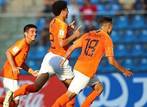 Del borde de la eliminación a semifinales: Holanda goleó a Paraguay en los cuartos de final del Mundial Sub 17