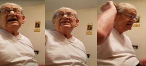 Abuelito se asombra al descubrir que tiene 98 años