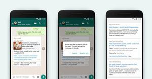 Aplicativo WhatsApp libera novo recurso de ‘pesquisar na internet’ para Android e iOS